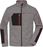 JN Herren Strickfleece Jacke JN1818_carbon